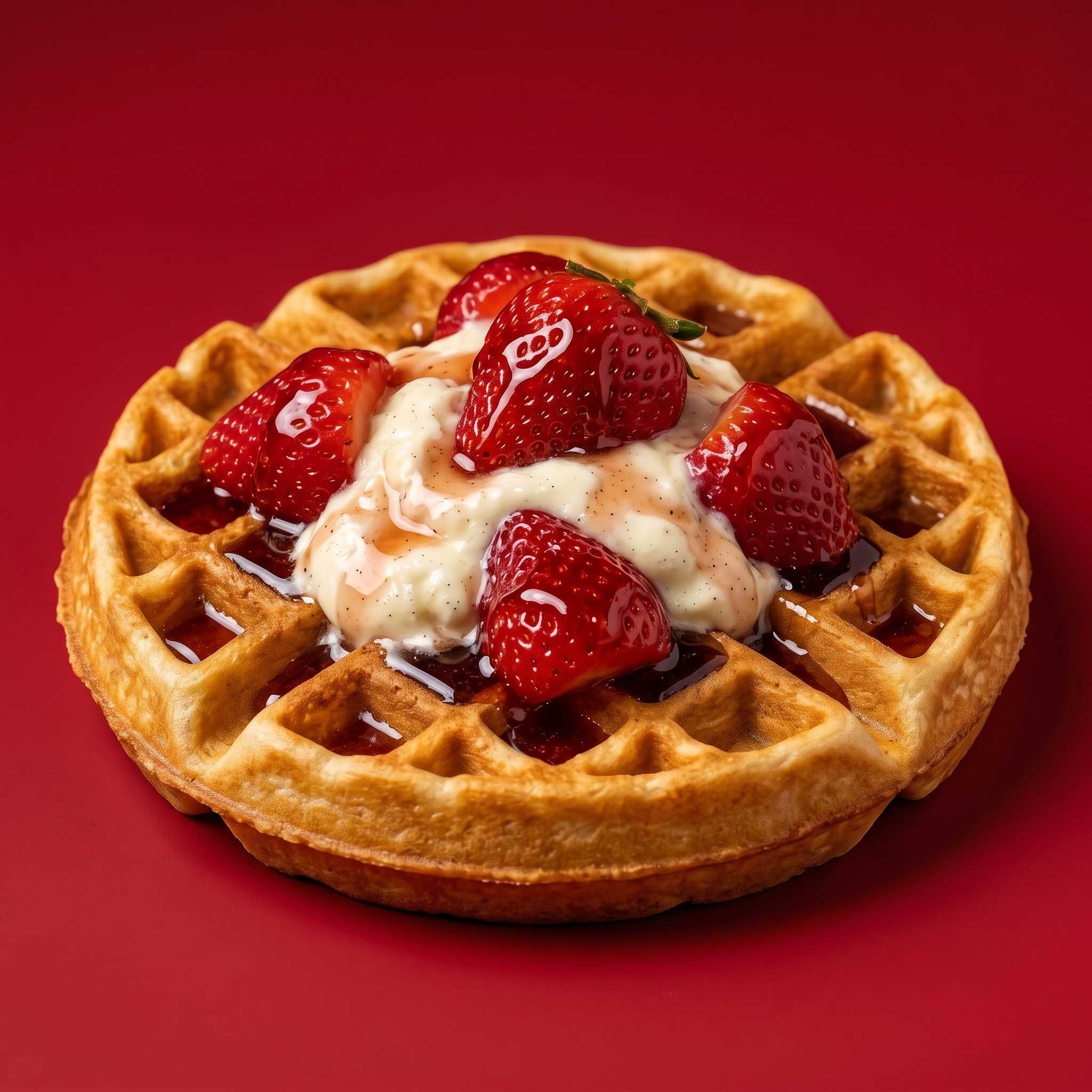 Strawberry Waffle